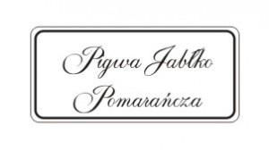  Etykiety dżem pigwa, jabłko, pomarańcza