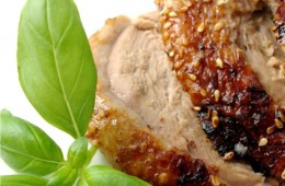 Kaczka nadziewana aromatycznymi jabłkami i dynią