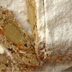 Stollen z marcepanem i bakaliami (bez glutenu)