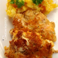 Kotleciki drobiowo – serowe (bez glutenu)