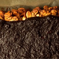 Mazurek pomarańczowo – daktylowy (bez glutenu)