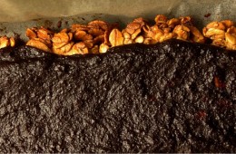 Mazurek pomarańczowo – daktylowy (bez glutenu)
