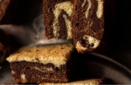 Zebra, ciasto czekoladowo – waniliowe (bez glutenu)