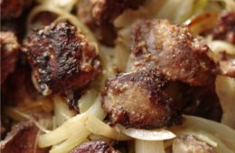Wątróbka z cebulką (bez glutenu)
