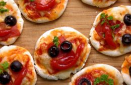 Mini pizze (bez glutenu)